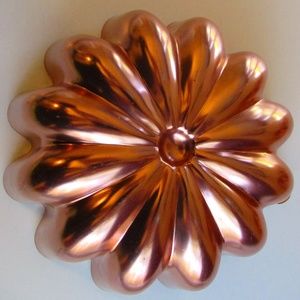 Aluminum Pink Copper Flower/Bundt Mold